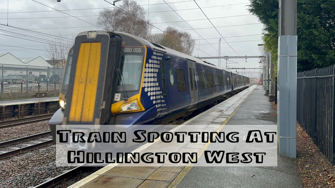 Train Spotting at Hillington West