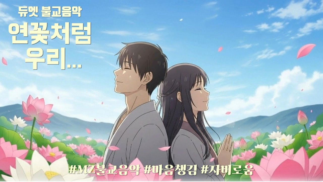 과거에 머물지 말고 현재를 살아라 | 마음이 고요해지는 노래 | 연꽃처럼 우리 #마음챙김