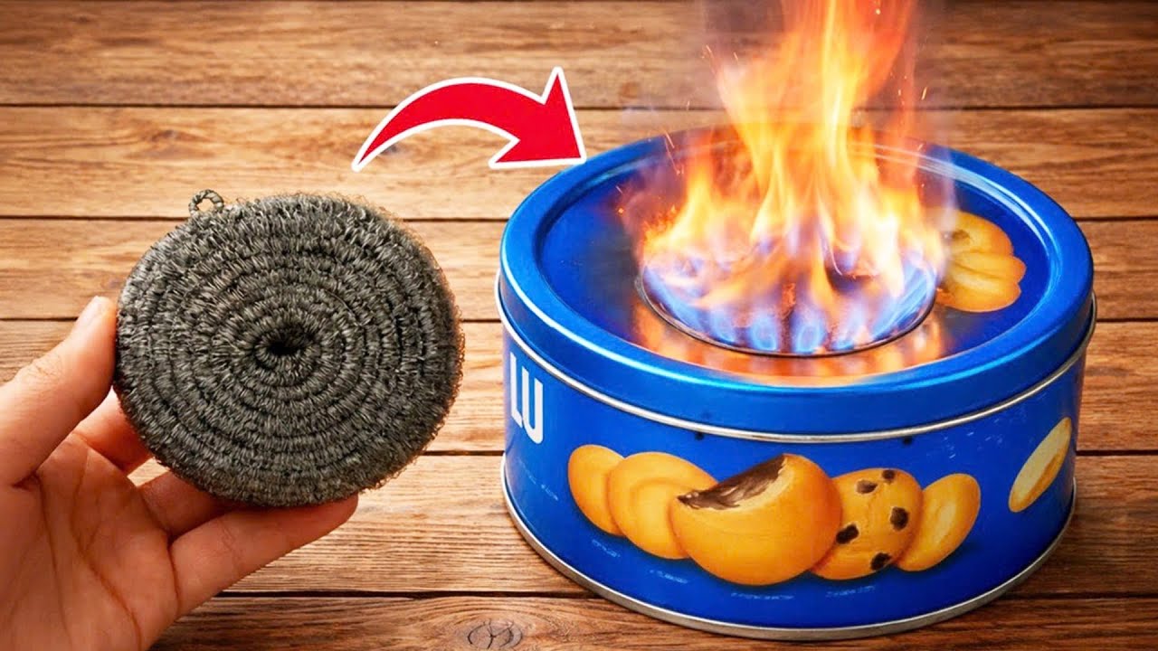 Никакого газа, никаких дров 😱! Эта самодельная печь &laquo;3 в 1&raquo; обеспечит вам БЕСПЛАТНОЕ тепло всю зи...