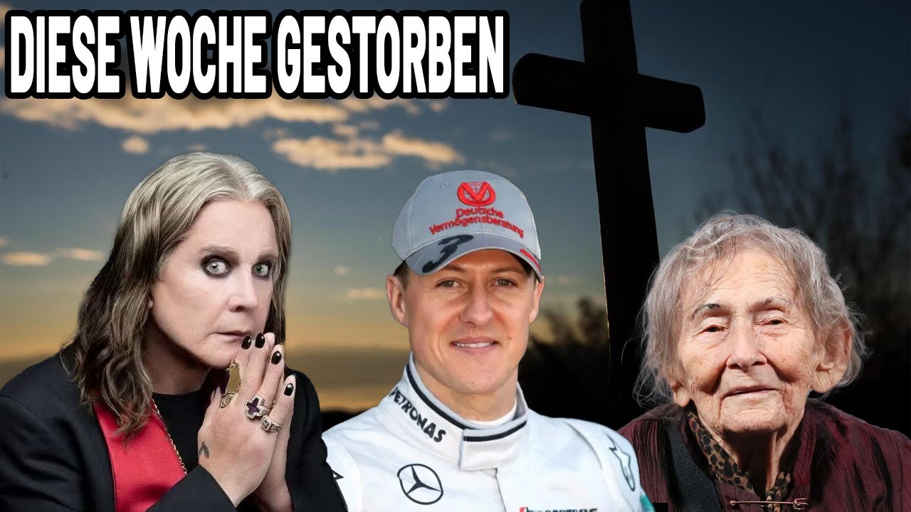 Die Beerdigungen der Prominenten, die in dieser Woche verstorben sind