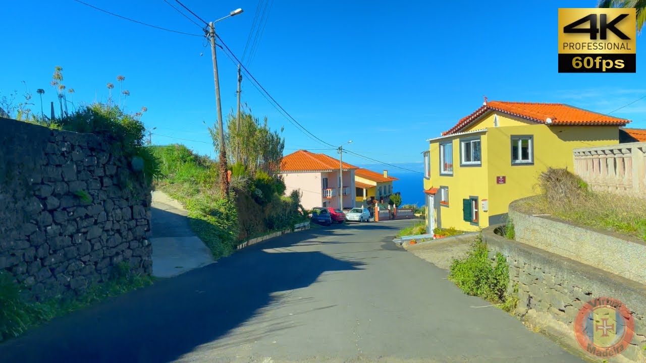 MADEIRA 🚗 Lombada dos Marinheiros ⇢ Ponta do Pargo - 🎁 Members - For TV 💢4K 🎸🎷music #virtualmadeira