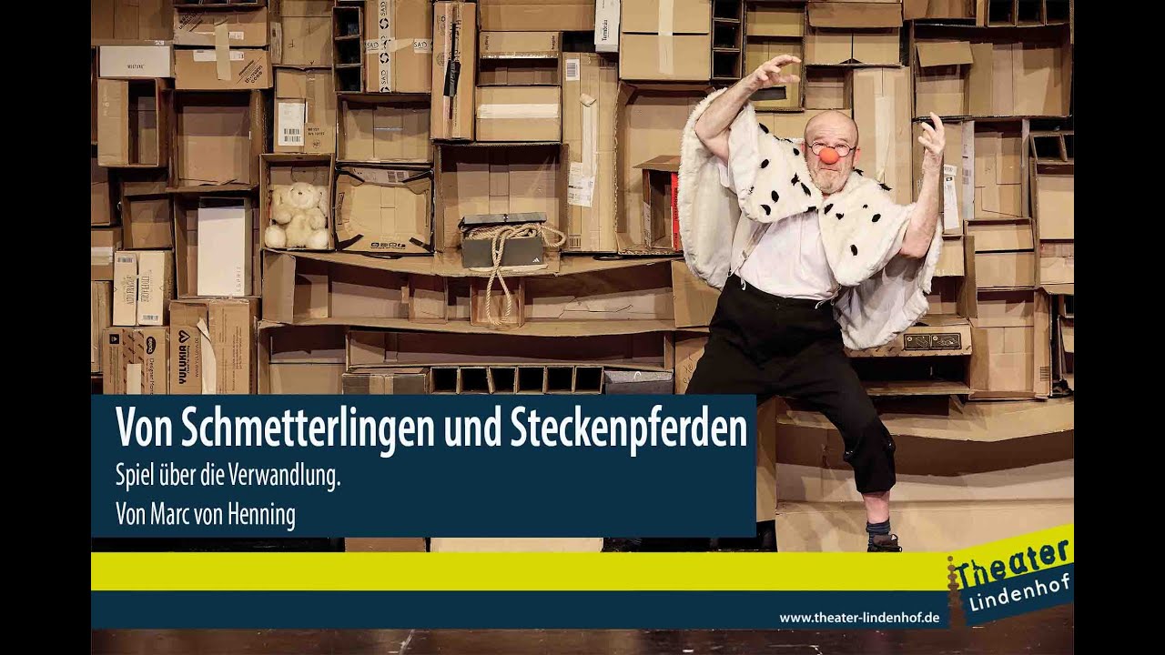 Trailer VON SCHMETTERLINGEN UND STECKENPFERDEN Theater Lindenhof