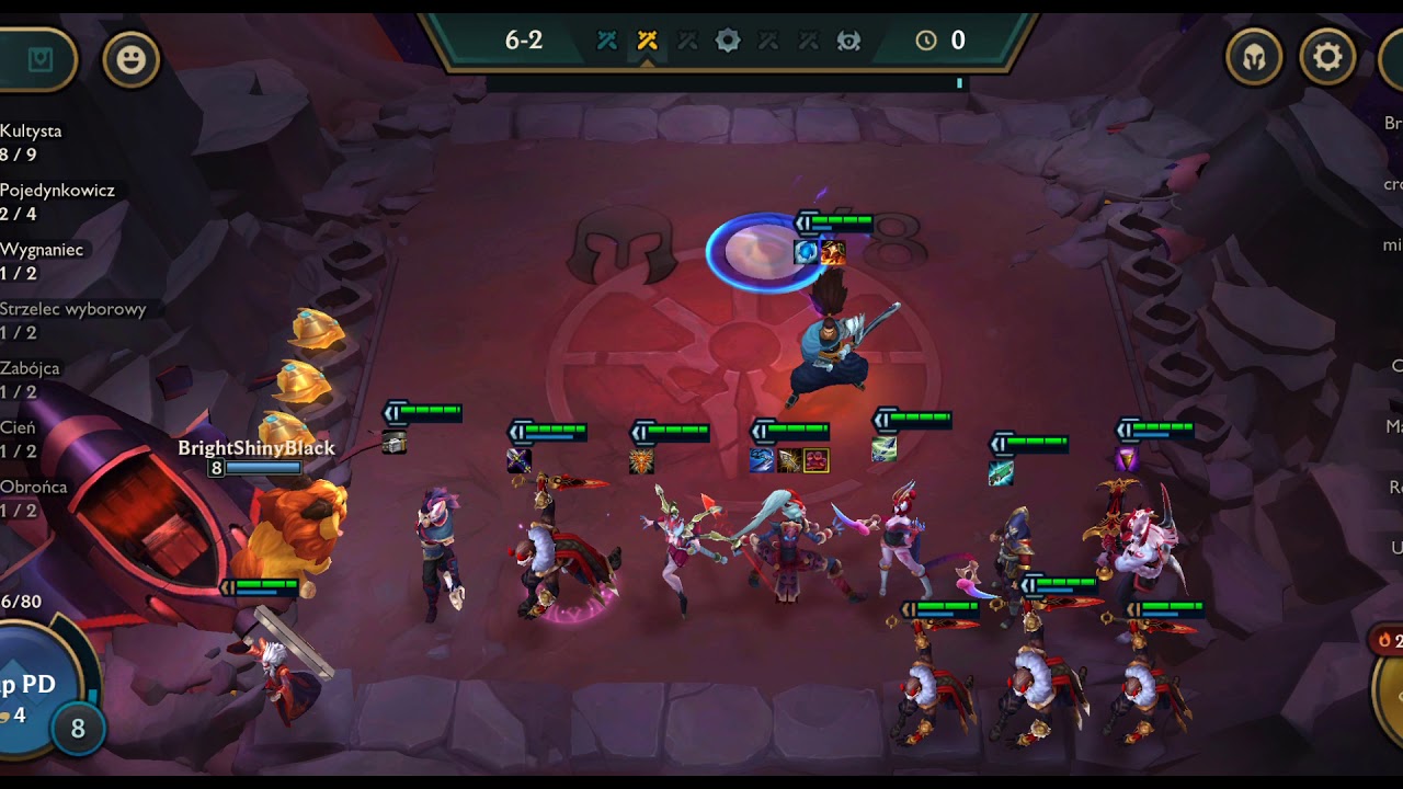 LOL TFT WIN STREAK 22 SERIA ZWYCIĘSTW 22! WYGRANA GRA BEZ PORAŻKI ZE 100 HP BRIGHTSHINYBLACK