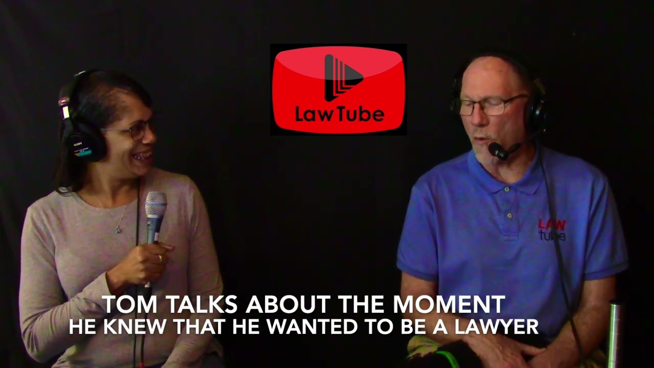 Tom talks about the moment that he decided that he wanted to be a lawyer