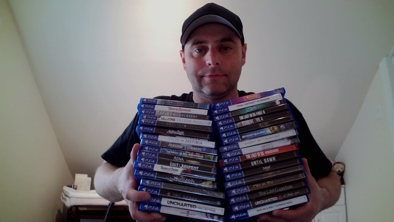 ASMR Gum Chewing PS4 Video Game Collection
