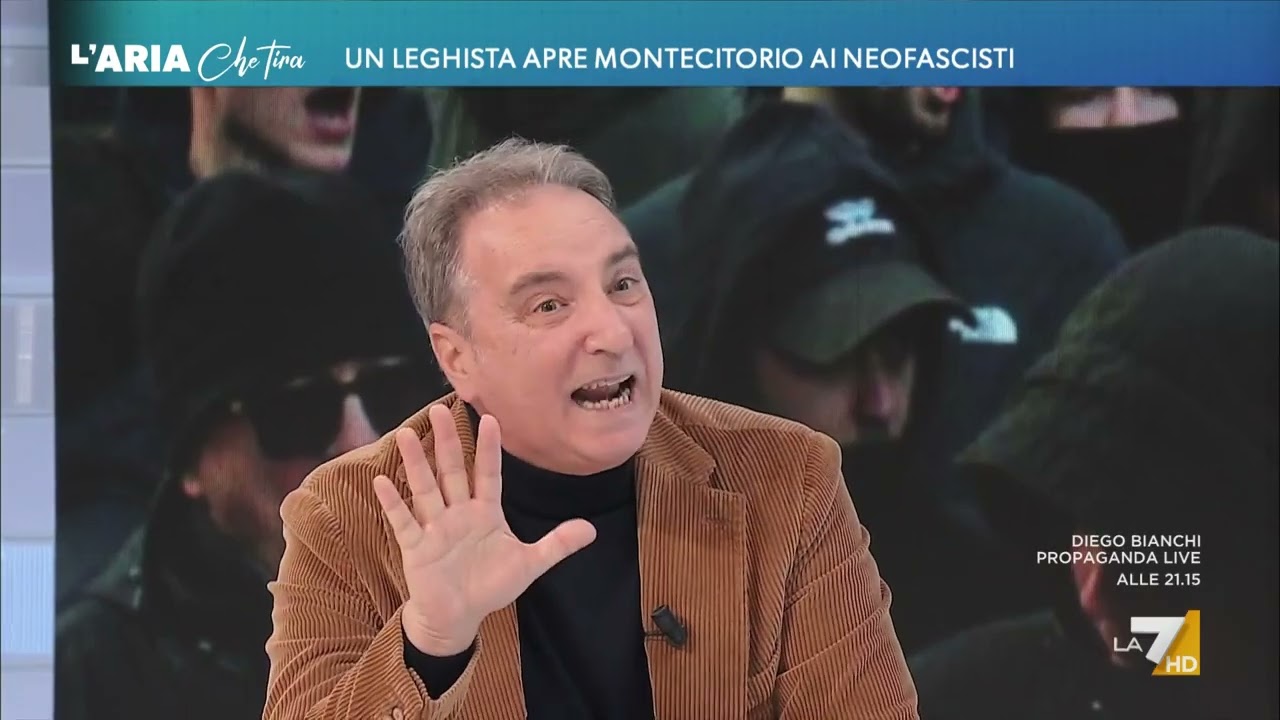 Scontro tra Antonello Caporale e Daniele Capezzone: 