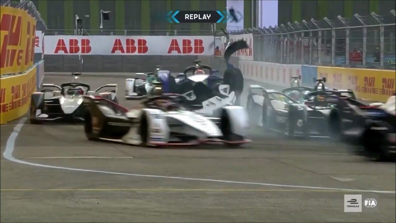 Top 10 Formula E crashes of Season 6