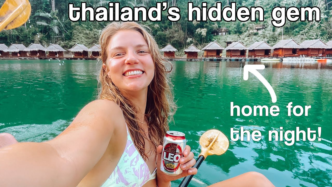 we stayed in floating bungalows! Khao Sok, Thailand guide