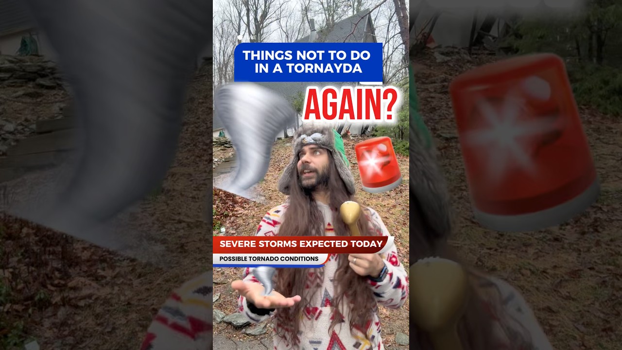 Что НИКОГДА нельзя делать во время торнадо
