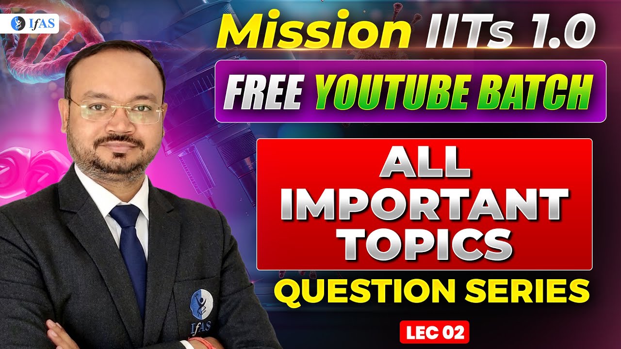 IIT JAM BT | CUET PG | GAT B  2026 | Most IMP Question | IFAS