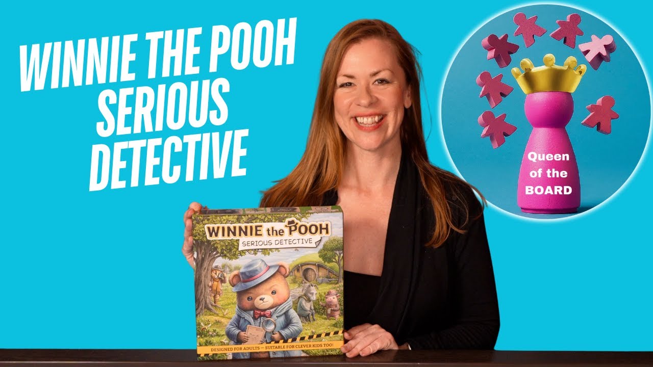 Winnie the Pooh Serious Detective - solo card driven board game adventure