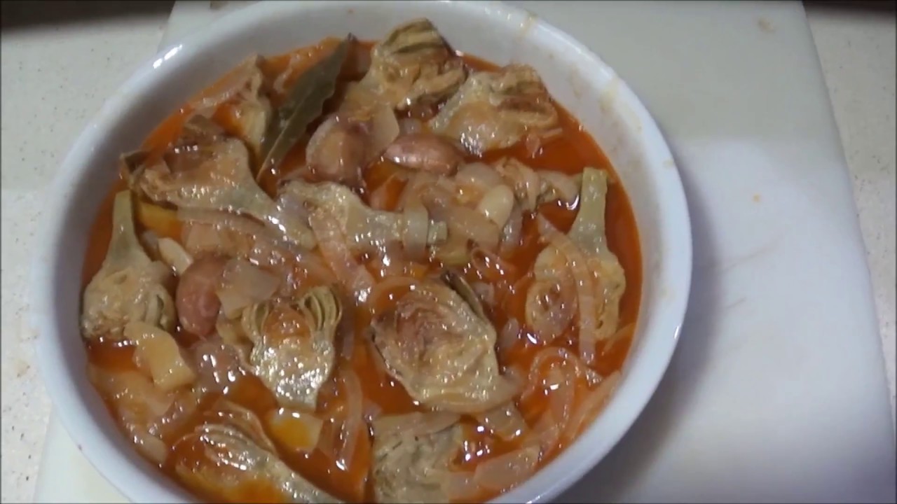Alcachofas en Escabeche