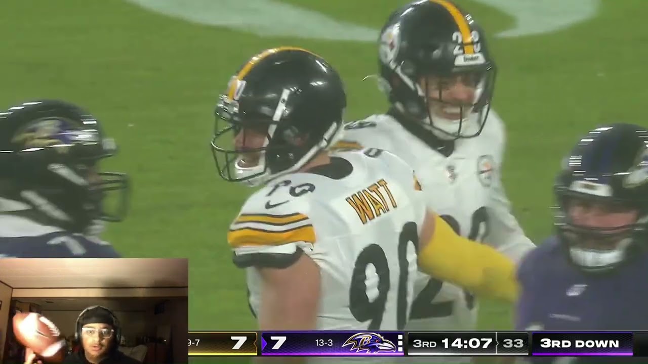 Qreactin Week 18 Steelers at Ravens Reaction  *ALOMST RAGED CAUSE THEY MADE NAJEE LOOK GOOD *