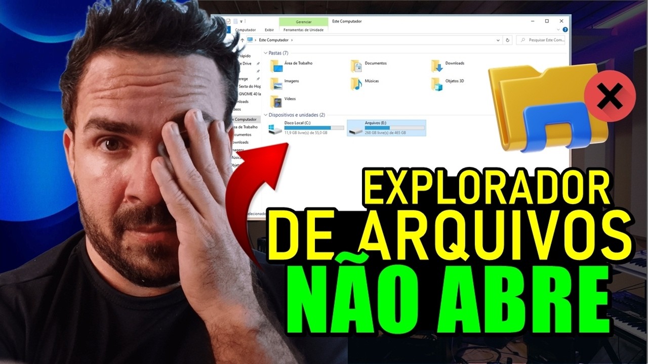 EXPLORADOR de ARQUIVOS N&Atilde;O ABRE, N&Atilde;O RESPONDE ou est&aacute; TRAVANDO? Aprenda a RESOLVER!