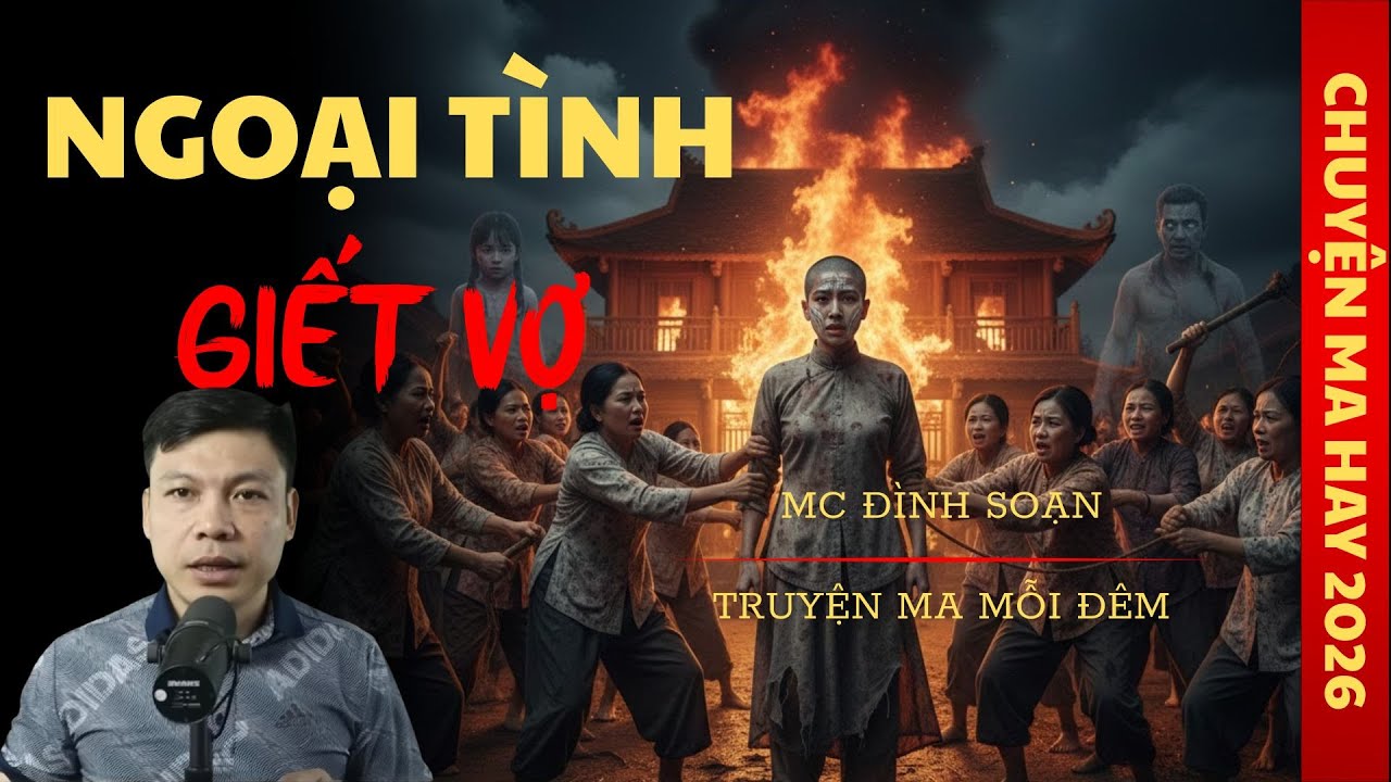 TRUYỆN MA ĐÌNH SOẠN : NGOẠI TÌNH GIẾT VỢ / CHUYỆN MA ĐÌNH SOẠN KỂ SỢ