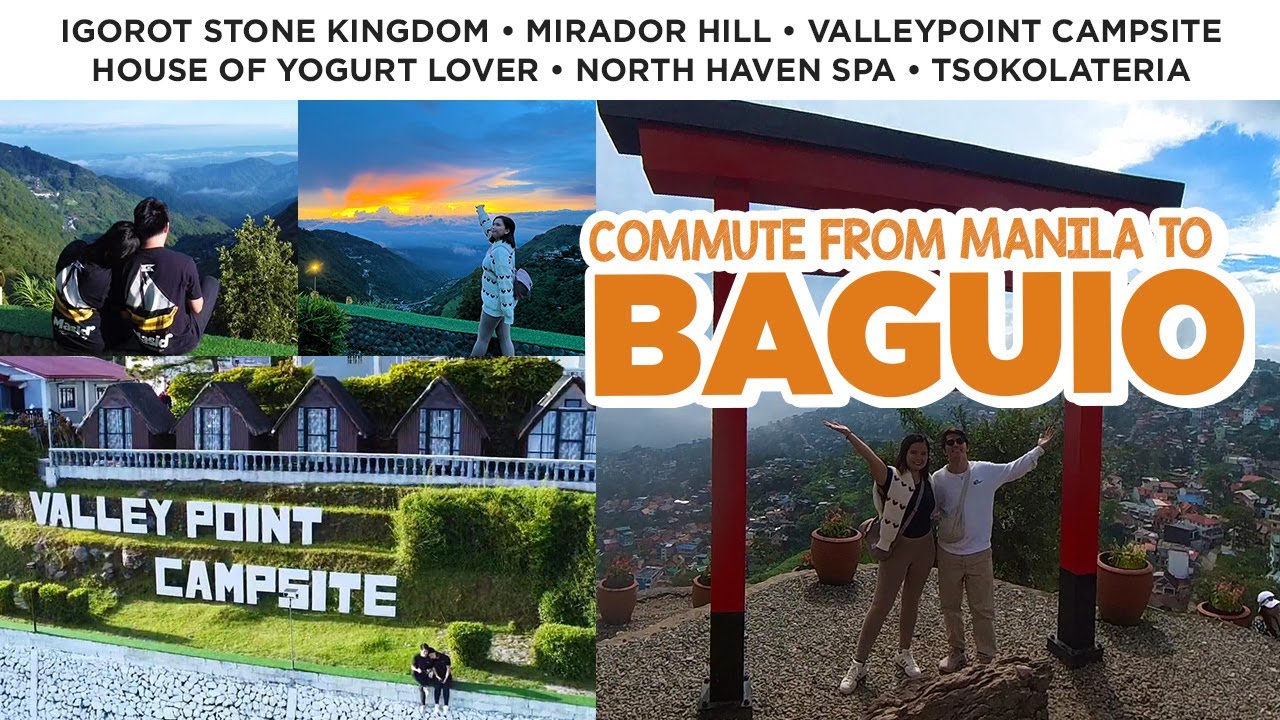 DIY GUIDE TO BAGUIO CITY 2024 🇵🇭 | HOW TO COMMUTE FROM MANILA TO BAGUIO | Mark and Ann