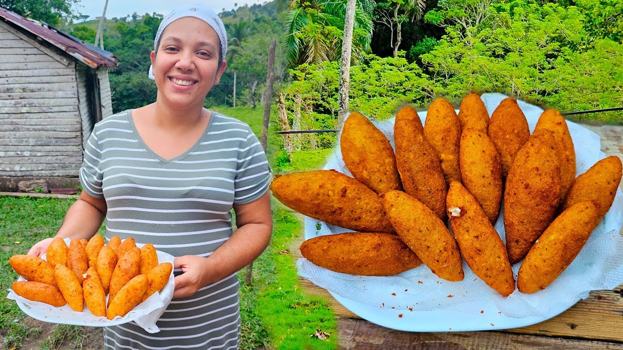 Chulitos De Yuca En El Fogón | Comida Tipica. La Vida Del Campo.