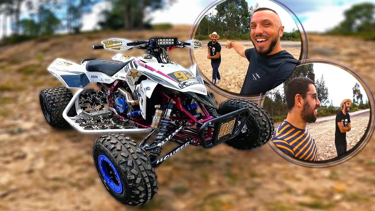 TROUXE a LTR450 e AINDA DEMOS ROAST!! *brincadeira*