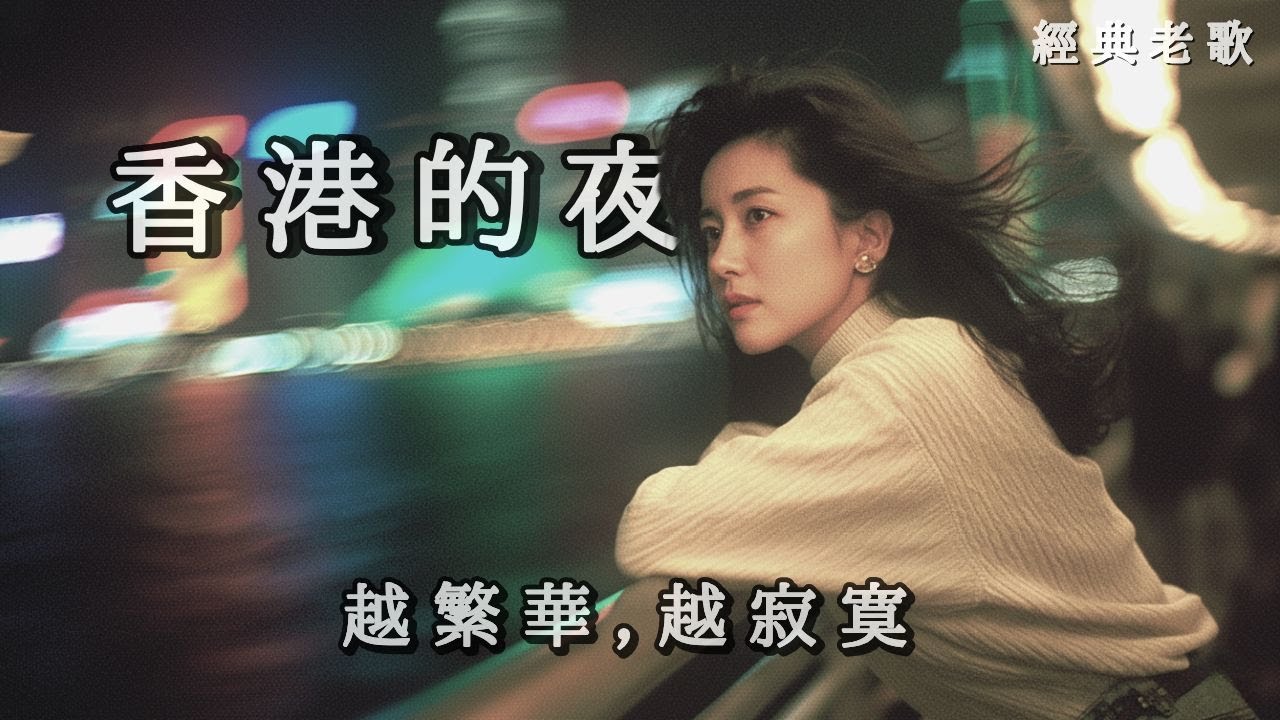新歌上線 《香港的夜》霓虹越炫目，心底越黯然 ㅣ90年代港風復古慢歌《Night in Hong Kong》