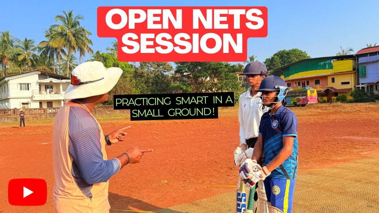 Cricket Open Nets Session | Match Simulation ￼🏏 #cricket #gamechanger 