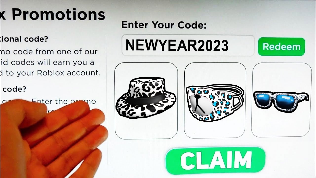 2023 *5 NEW* ROBLOX PROMO CODES All Free ROBUX Items in JANUARY + EVENT | All Free Items on Roblox