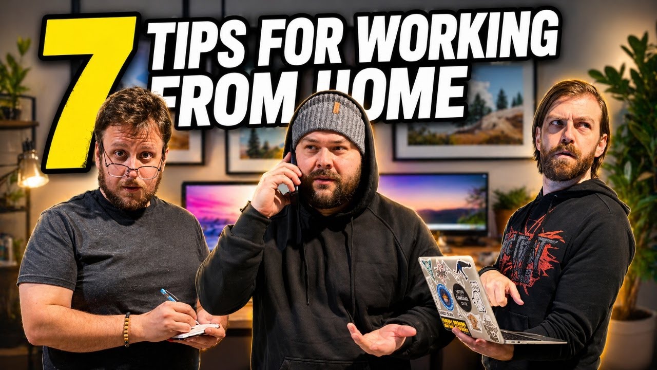 7 Work From Home Tips That Prove Your Boss is Spying on YOU! | Men of Doozy Podcast