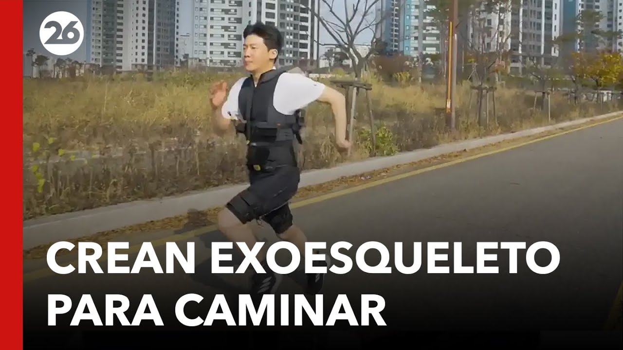 CHINA | Crean exoesqueleto para caminar y correr más rápido sin cansarse