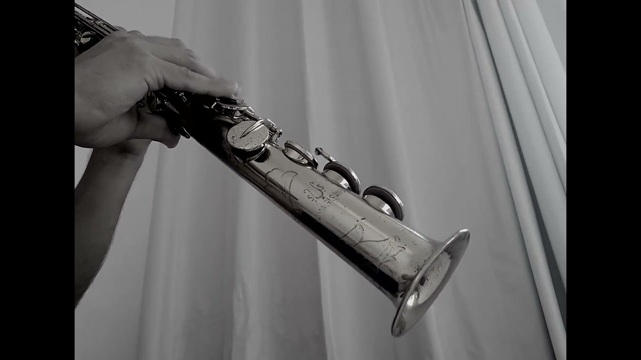 Misty soprano saxophone