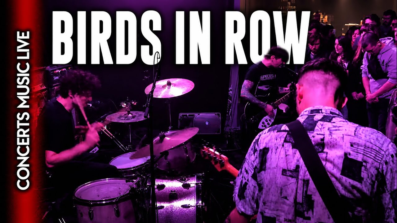 BIRDS IN ROW Full Live Concert 4K @ L'Echonova Vannes France January 27th 2023