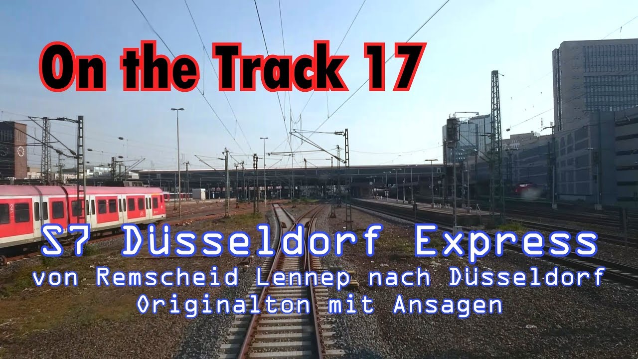 S7 Düsseldorf Express (Originalton mit Ansagen), Remscheid Lennep nach Düsseldorf