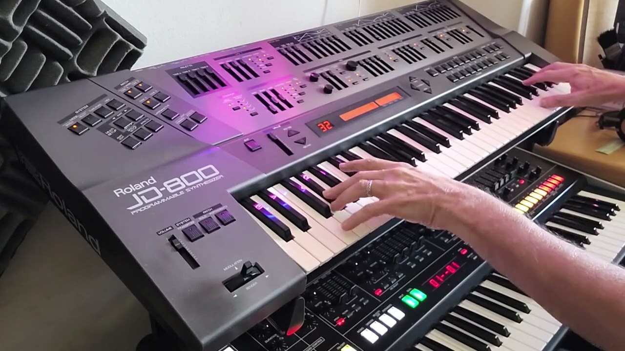 A couple of reasons why I still love my Roland JD800 after owning one for nearly 34 years.