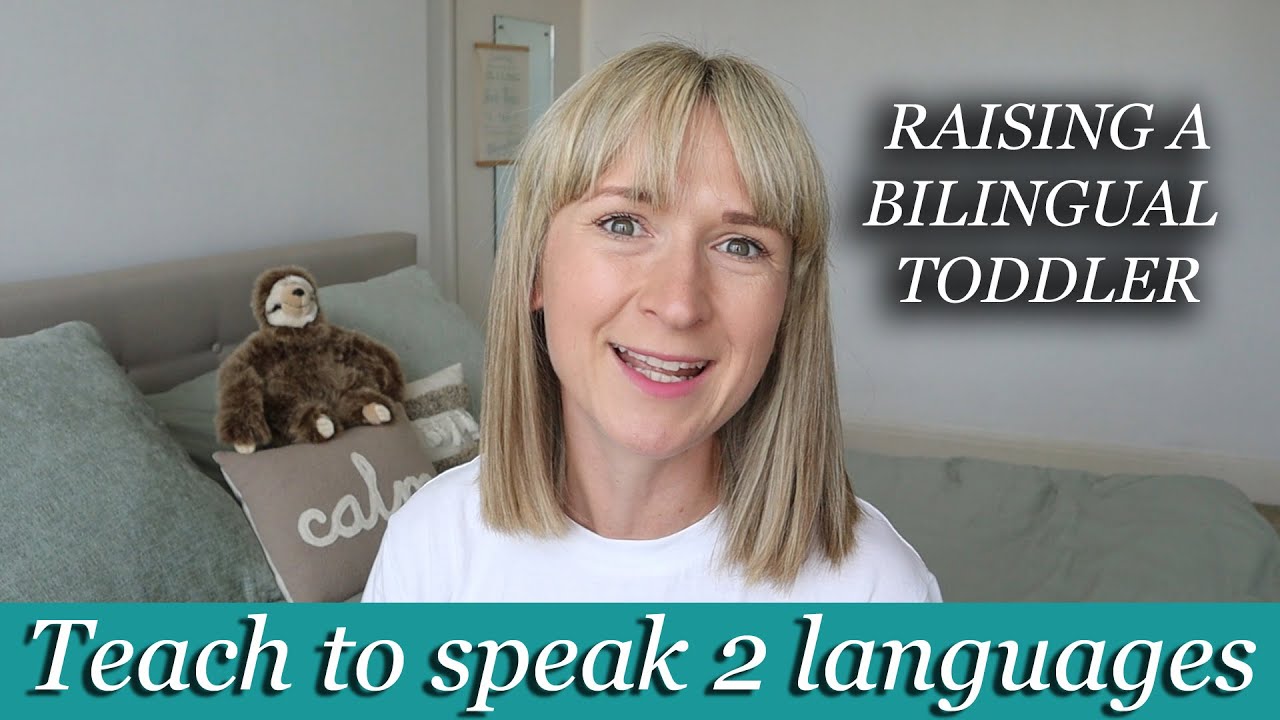 HOW TO TEACH TODDLER TO SPEAK 2 LANGUAGES | BILINGUAL FAMILY | ALINA GHOST