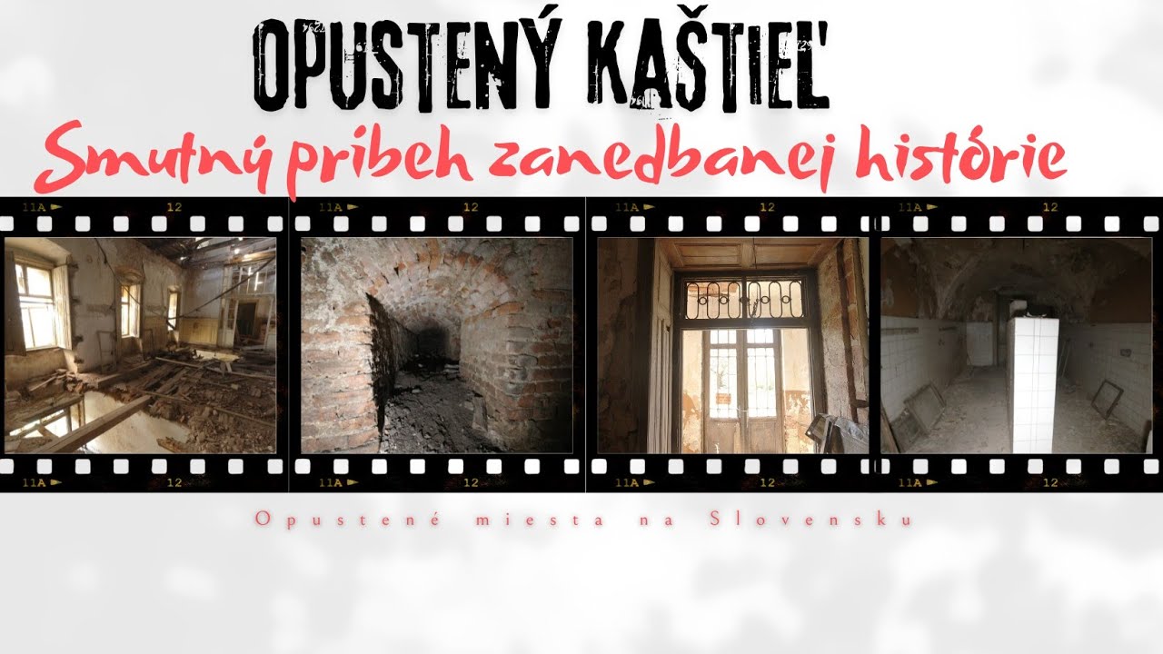 Opustený kaštieľ|Frenkie|Kaštieľ je v hroznom stave|Zaujímavé miesta na strednom Slovensku