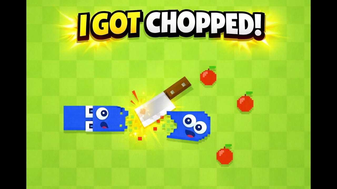 Snake game but I am chopped.