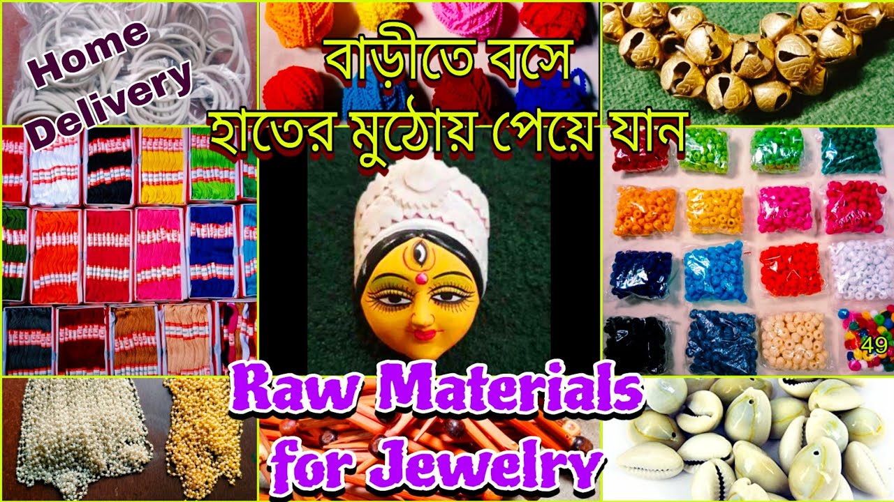 Handmade Jewellery Raw Materials Home Delivery | Buy Online Wholesale Jewellery Raw Materials