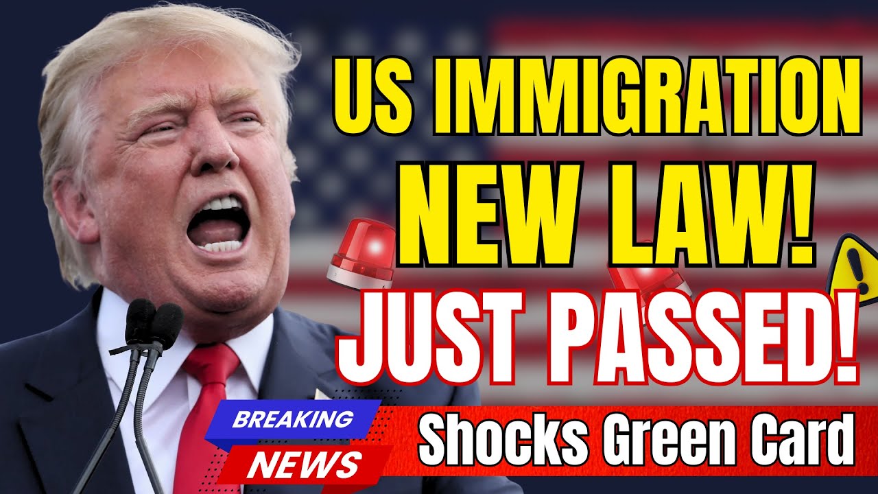 SHOCKING New US Immigration Law PASSED - Green Card & Visa Changes in 2026 (Must Watch)