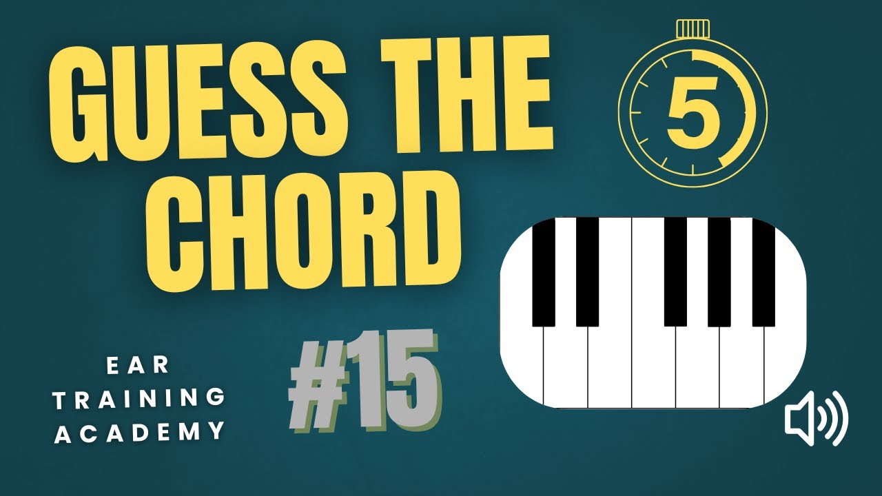 Chord Recognition Challenge #15  🎹 | Train Your Ear for Music