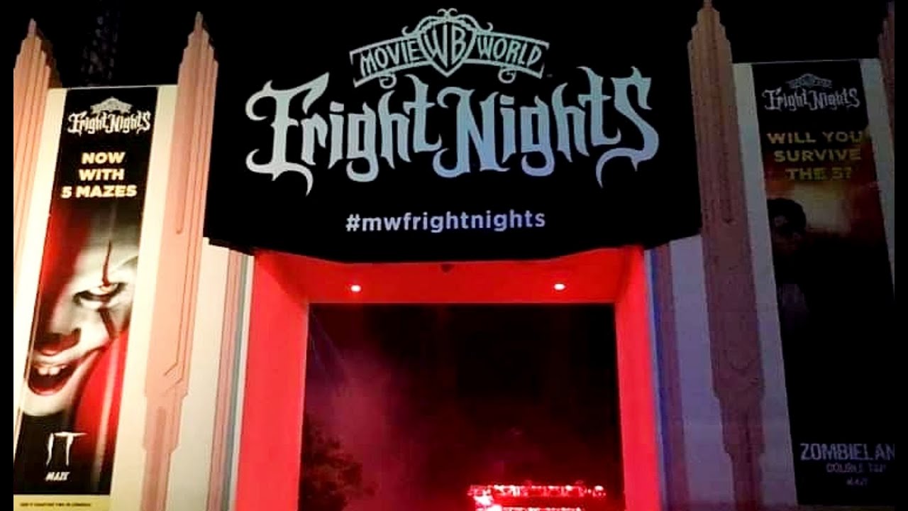 FRIGHT NIGHTS  Movie World - GoldCoast Australia