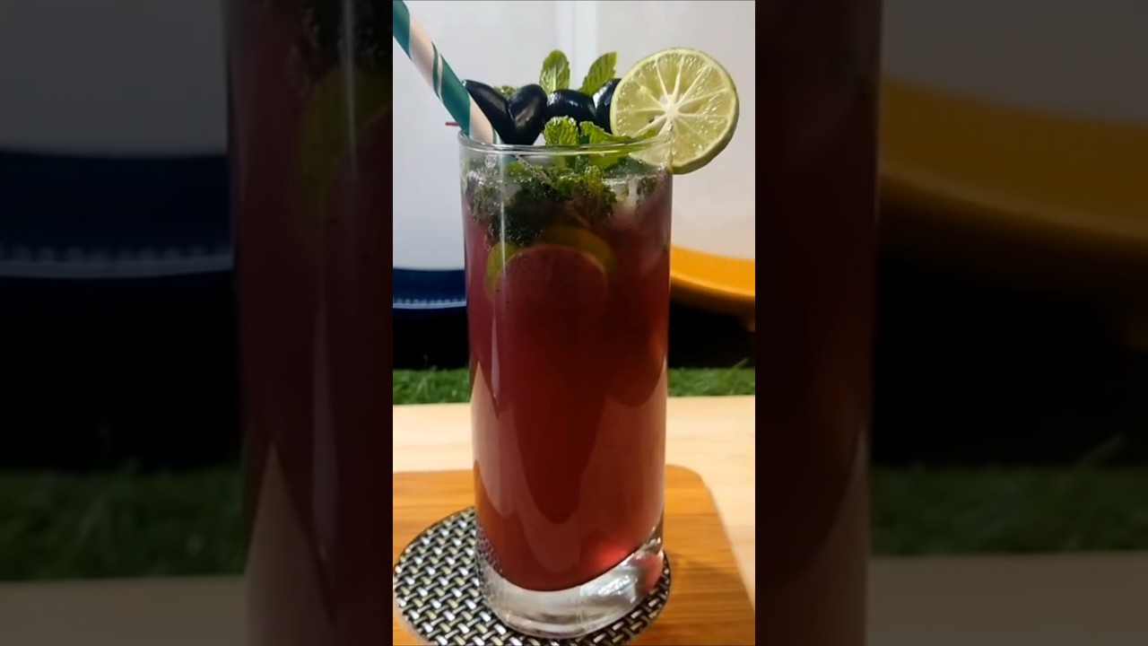 Black Grapes Masala Soda| Refreshing Summer Soda Drink| #grapejuicerecipe #summerdrinksrecipe