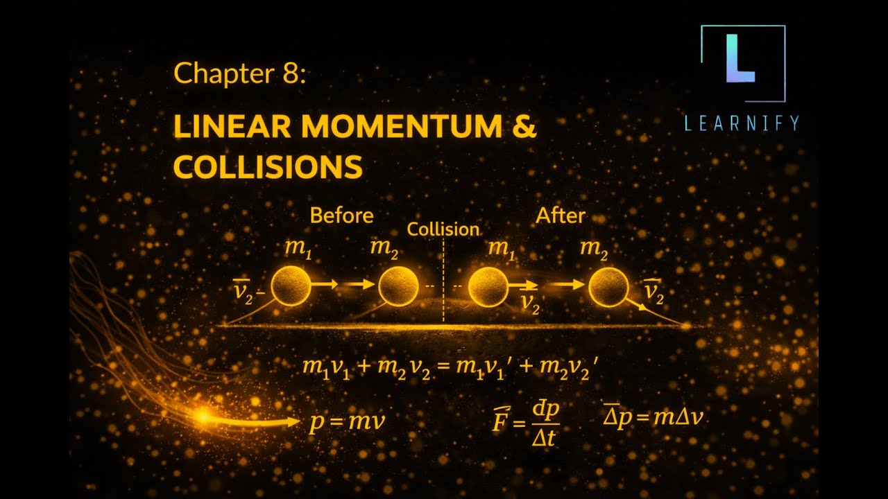 Chapter 8 - Linear Momentum & Collisions | Learnify