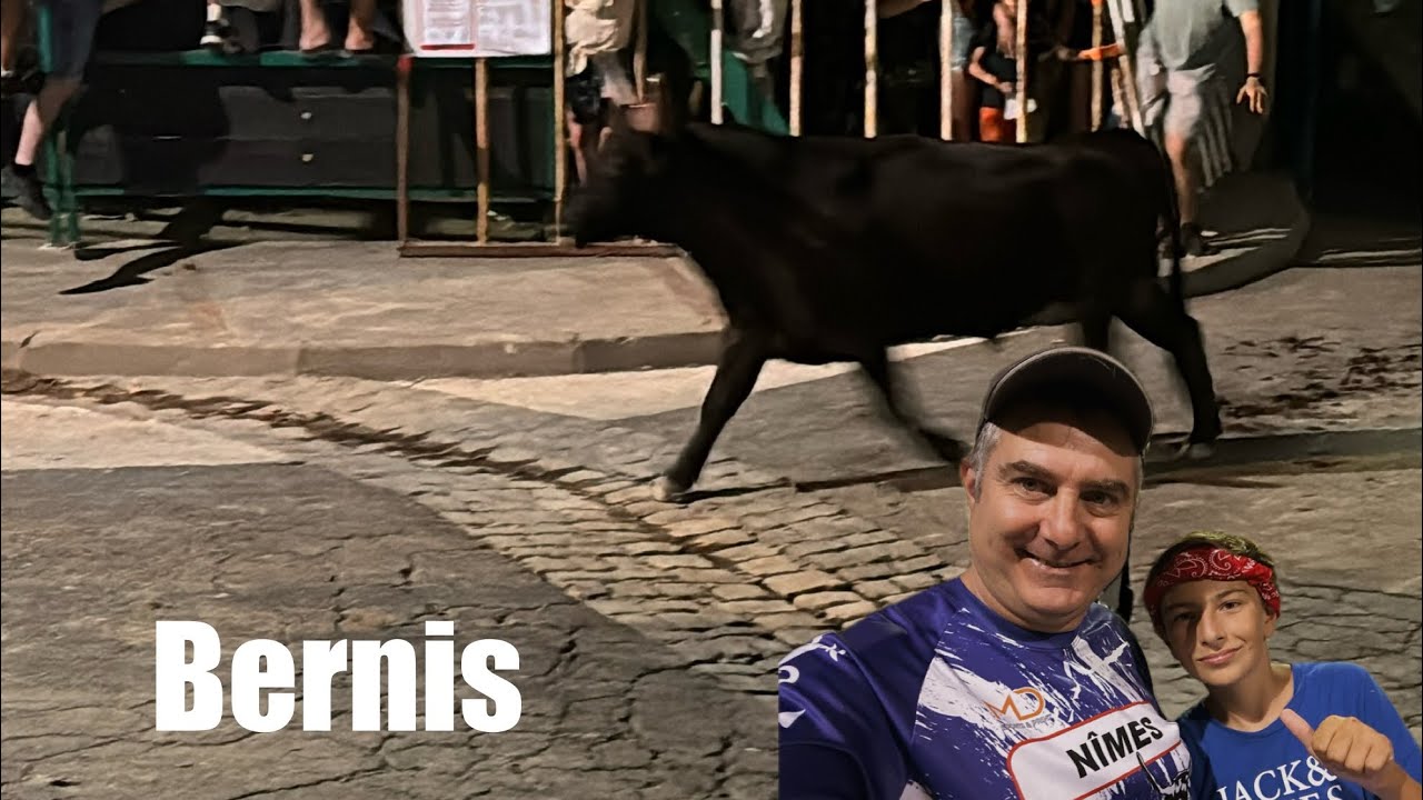 Encierro du vendredi ➡️ Bernis 🇫🇷 19/07/24 Manade BRIAUX #aficionados #toro #traditional