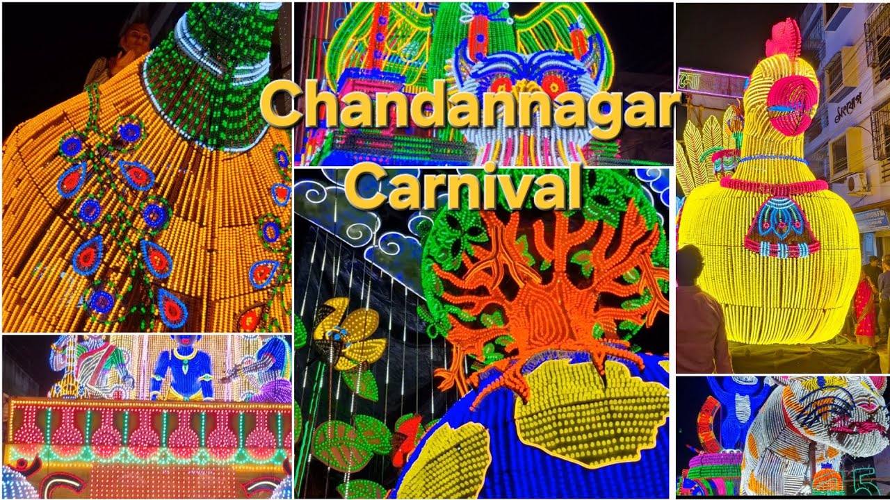 Chandannagar Carnival | Light Show | Jagadhatri Puja Shovajatra | Procession 2024