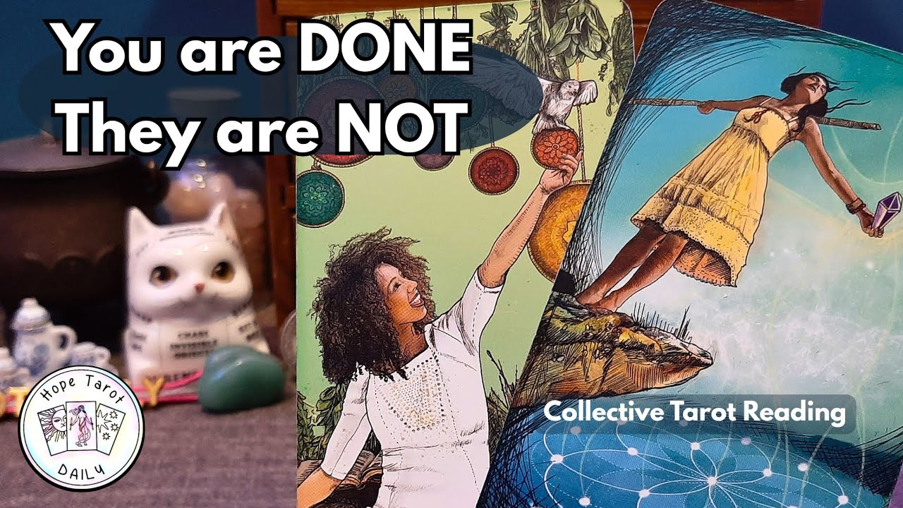 You're DONE 💪💖 But They're NOT 😵 | No Contact Tarot Reading