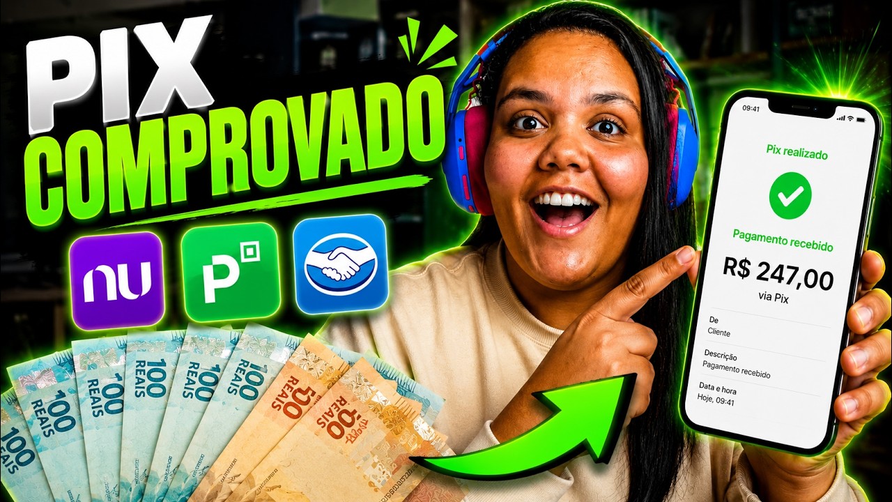 3 Aplicativos Que Realmente Me Pagaram no PIX (Prova Real)
