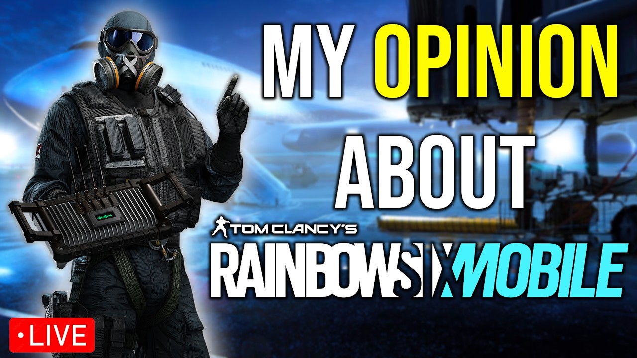 LIVE 🔴 PC Player Tries Rainbow Six Mobile (Worst Mistake?)