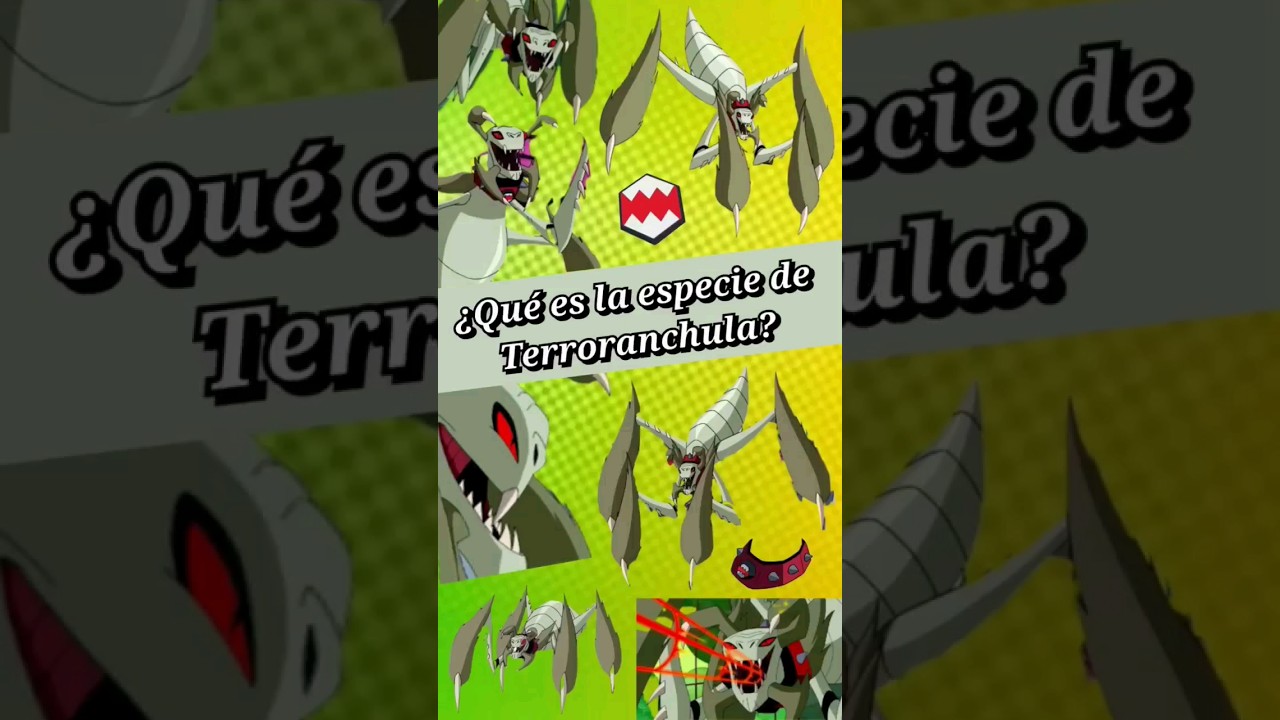TERRORANCHULA Depredador Nemetrix EXPLICADO BEN 10 Omniverse Aliens Omnitrix 