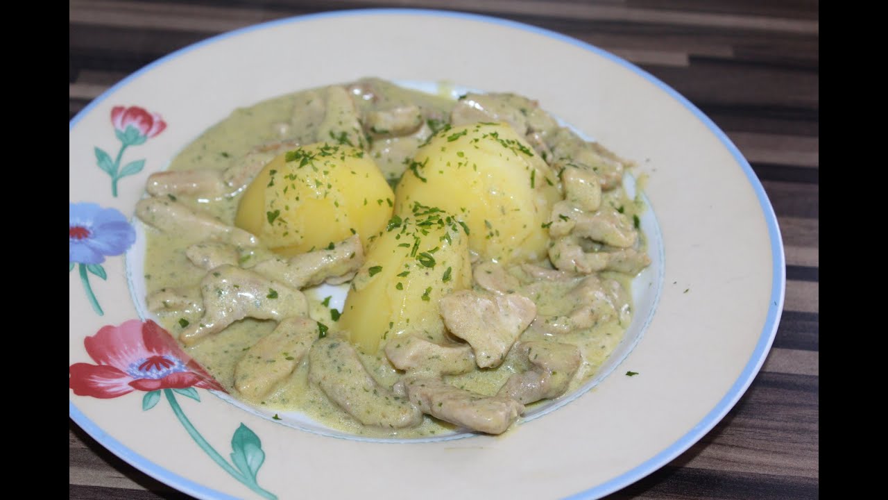 Kräuter- Rahm- Geschnetzeltes aus dem Mix ohne Fix im Thermomix TM5