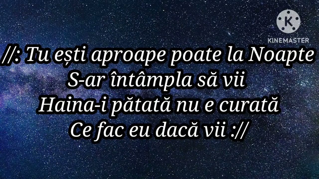 Negativ original Tu ești aproape poate la Noapte ( Cristi din Satu Mare) 2023