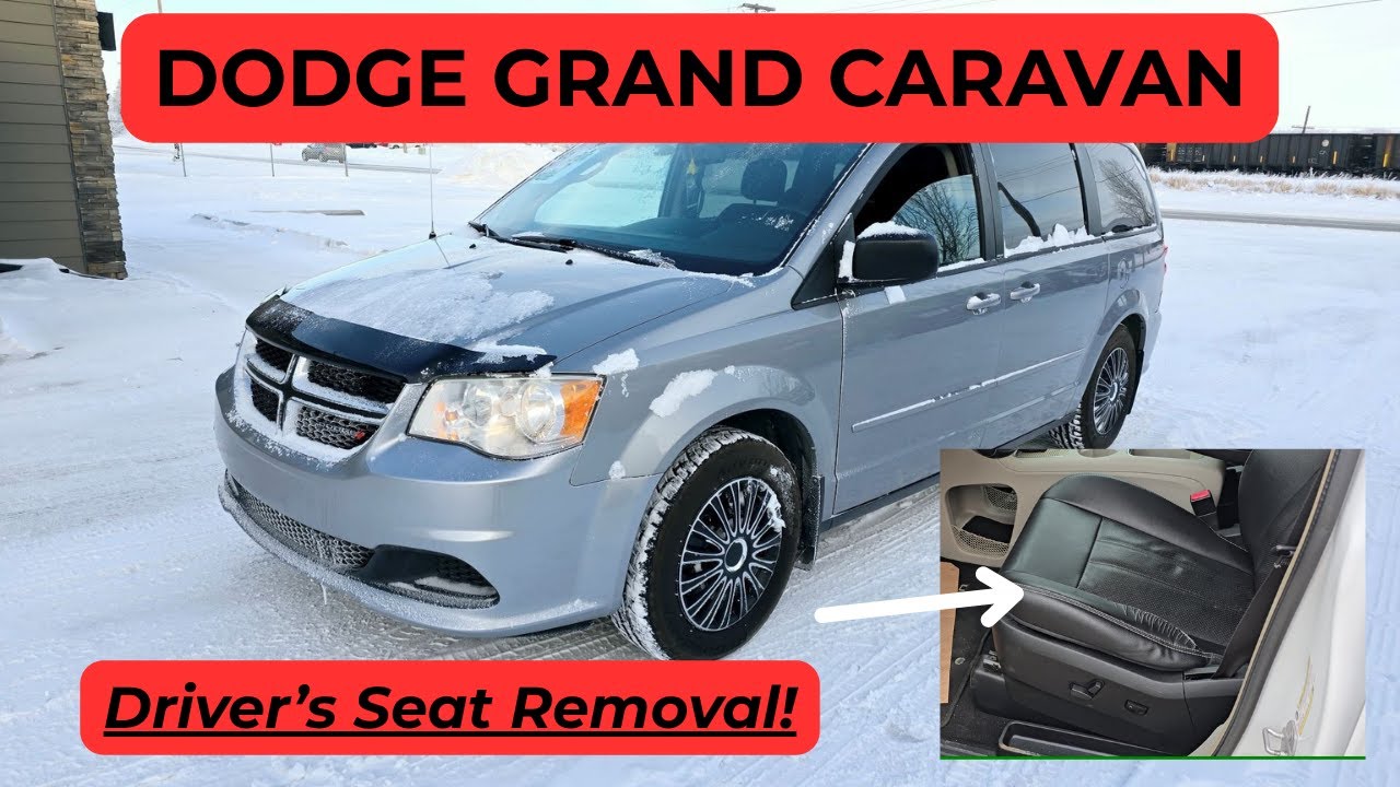 Dodge Grand Caravan - FRONT DRIVER SEAT REMOVAL / REPLACEMENT (2011 - 2020)