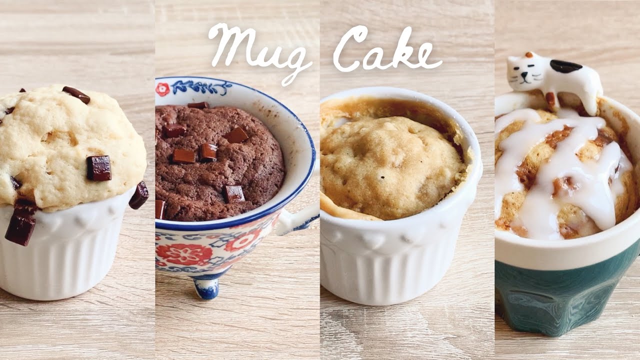 Mug Cake - 5 idee Senza Latte e Senza Uova
